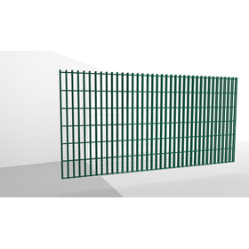 Doppelstabmatten RAL 8/6/8 - 2500mm breit ohne Pfosten...