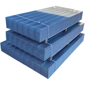 Doppelstabmatten 8/6/8 - 2510mm breit ohne Pfosten