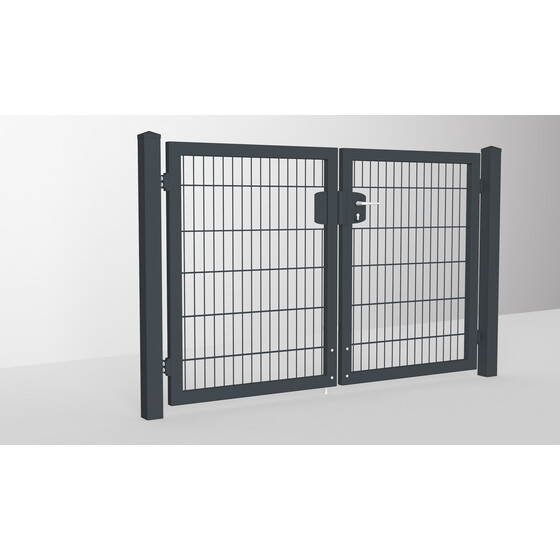 Tore 2 Flgel VARIO TREND MANUEL Breite 1970 mm inkl. Pfosten 80x80