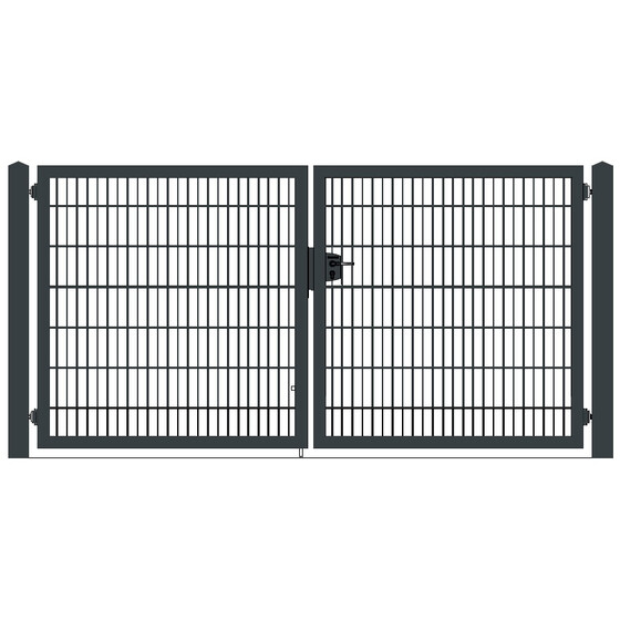 Tore 2 Flgel VARIO TREND MANUEL Breite 1970 mm inkl. Pfosten 80x80