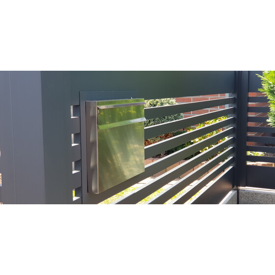 Briefkasten PKM 3N  V2A Edelstah