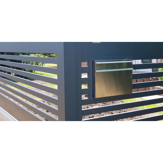 Briefkasten PKM 3N  V2A Edelstah