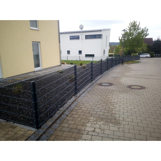 Doppelstabmatten 8/6/8 - 2510mm breit ohne Pfosten