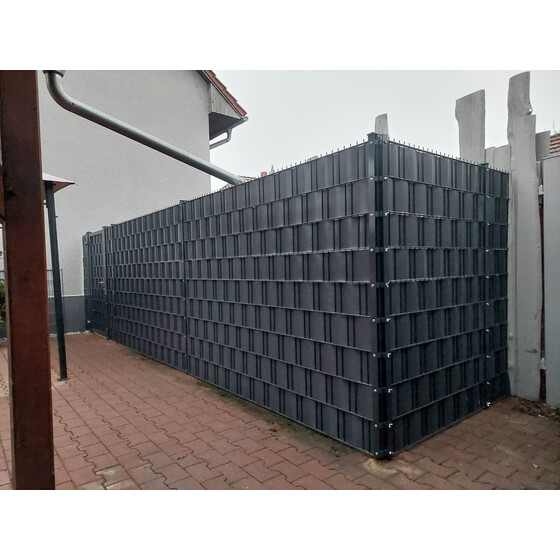 DSM 8/6/8 Doppelstabmatten VERZINKT RAL 7016, RAL 6005 doppelstabmatt