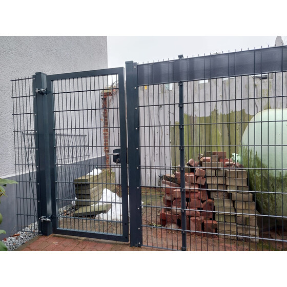 DSM 8/6/8 Doppelstabmatten VERZINKT RAL 7016, RAL 6005 doppelstabmatt