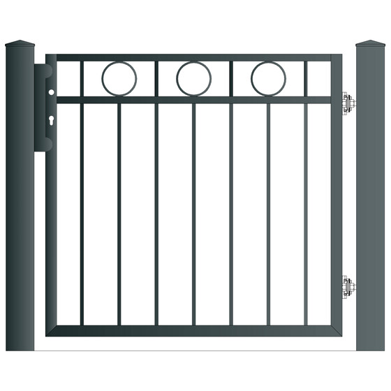 Gehtr MERAN Breite 1478 mm Ohne Pfosten