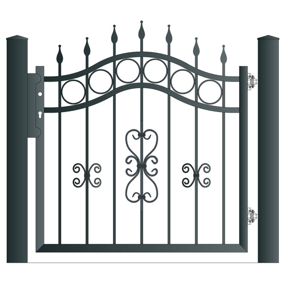 Gehtr EISENACH Breite 950 mm Ohne Pfosten