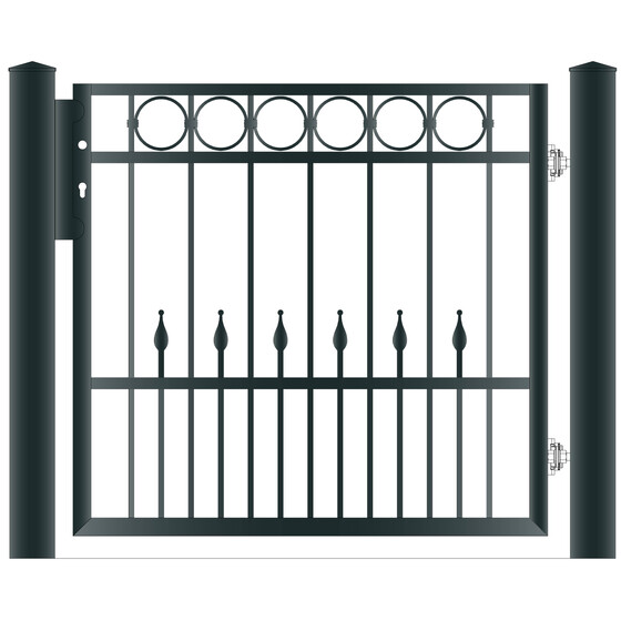 Gehtr CATANIA Breite 1478 mm Ohne Pfosten