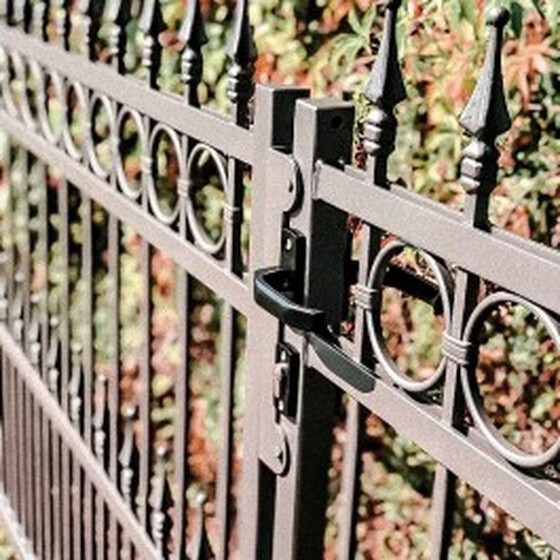 Zweiflgeltor COMISI Breite 3972 mm Ohne Pfosten