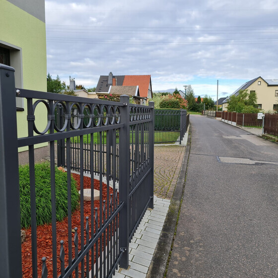 Zweiflgeltor CATANIA Breite 4500 mm Ohne Pfosten