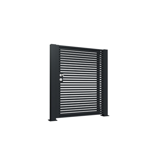 Gehtr HAVANA fr Lichte Breite 2000 mm Ohne Pfosten