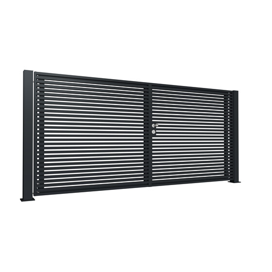 Zweiflgeltor HAVANA Breite 3350 mm Ohne Pfosten