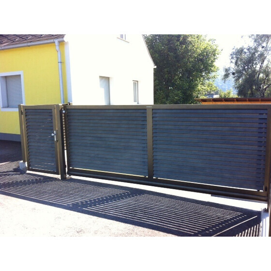Zweiflgeltor KANSAS Breite 4150 mm Ohne Pfosten