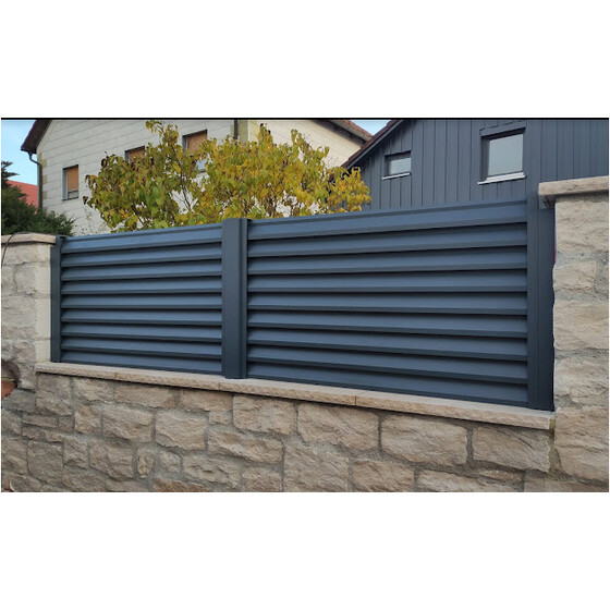 Zaunelement KANSAS  Breite 1000 mm ohne Pfosten