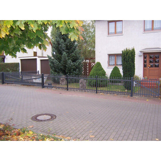 Zweiflgeltor PARIS Breite 4150 mm Ohne Pfosten