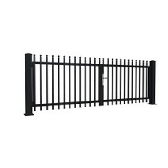 Zweiflgeltor PARIS Breite 4550 mm Ohne Pfosten