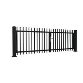 Zweiflgeltor PARIS Breite 4550 mm Ohne Pfosten