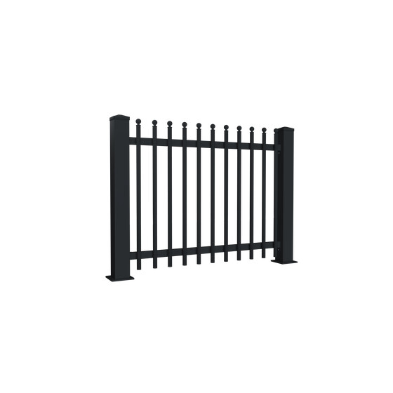 Zaunelement PARIS  Breite 2000 mm ohne Pfosten