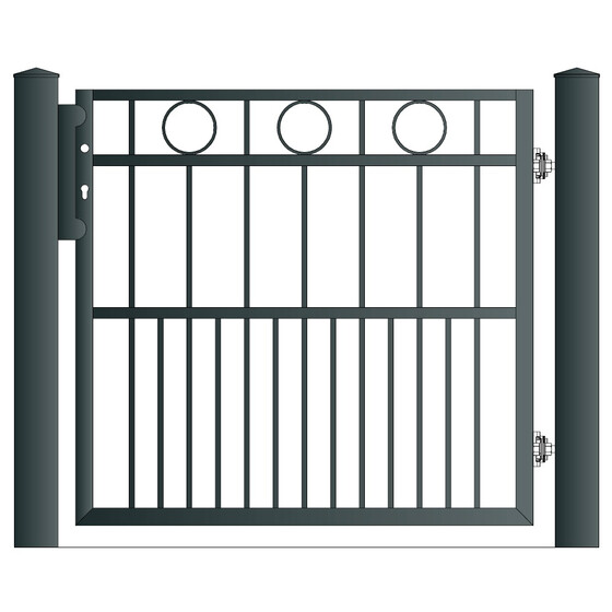 Gehtr MERAN 2 Breite 1478 mm Ohne Pfosten