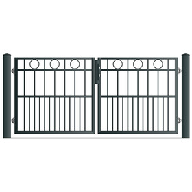 Zweiflgeltor MERAN 2 Breite 2916 mm Ohne Pfosten