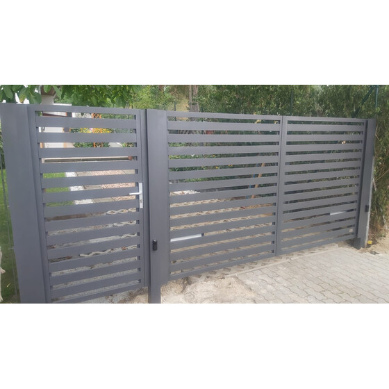 Gehtr MONTANA N40 fr Lichte Breite 1200 mm Ohne Pfosten