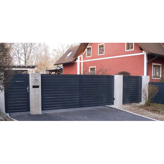 Gehtr MONTANA N40 fr Lichte Breite 1200 mm Ohne Pfosten