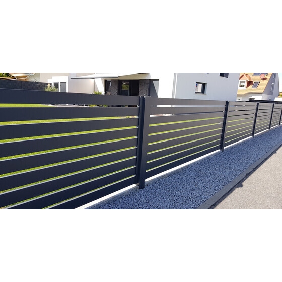 Zweiflgeltor MONTANA N40 Breite 4150 mm Ohne Pfosten