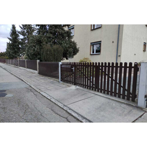 Zaunelement MNCHEN  Breite 2000 mm ohne Pfosten