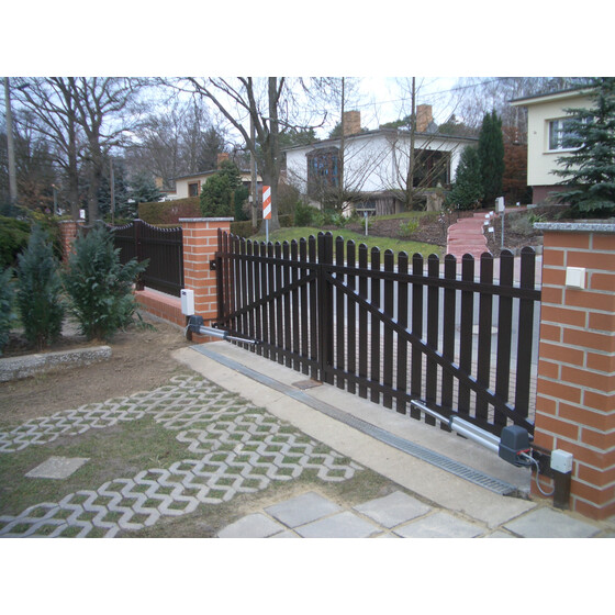 Zweiflgeltor MNCHEN Breite 4550 mm Ohne Pfosten