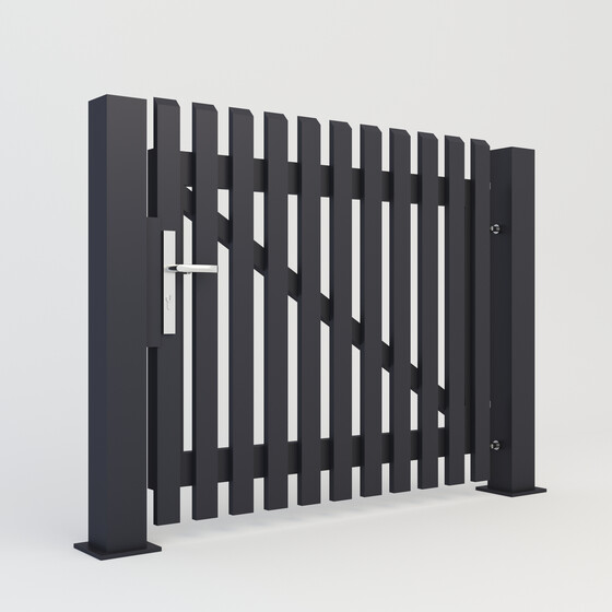 Gehtr MA 7 fr Lichte Breite 1200 mm Ohne Pfosten