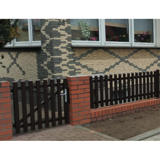 Zweiflgeltor MA 7 Breite 3500 mm Ohne Pfosten