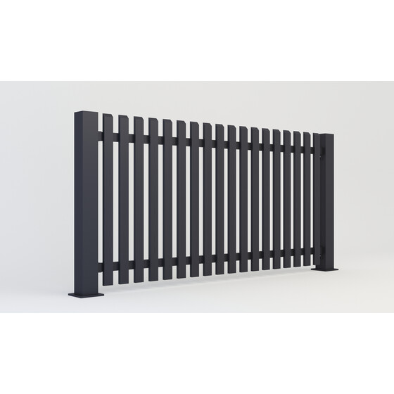 Zaunelement MA 7  Breite 1000mm ohne Pfosten