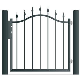 Gehtr GERA Breite 950 mm Ohne Pfosten