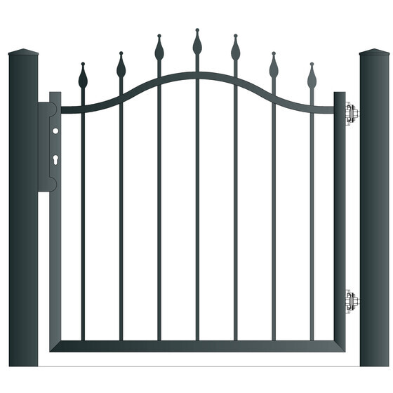 Gehtr GERA Breite 2006 mm Ohne Pfosten