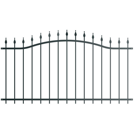 Zaunelement GERA  Breite 2020 mm ohne Pfosten