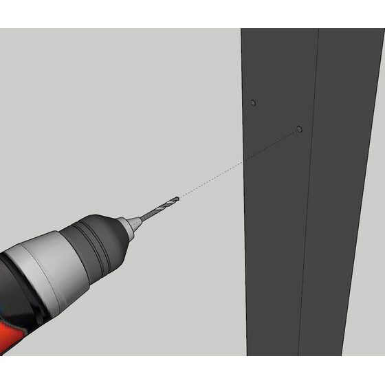 Befestigungsmaterial fr Zaun