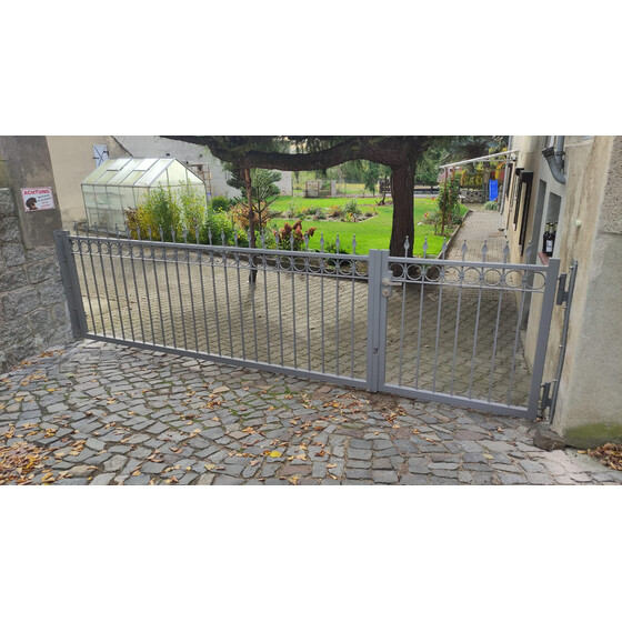 Zweiflgeltor CAPRI Breite 4500 mm Ohne Pfosten