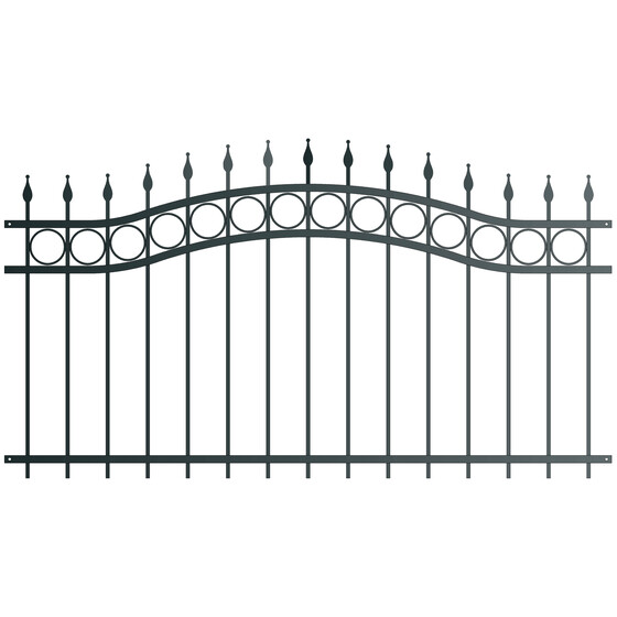 Zaunelement SCHWERIN  Breite 1492 mm ohne Pfosten