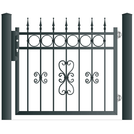 Gehtr LEIPZIG Breite 2006 mm Ohne Pfosten