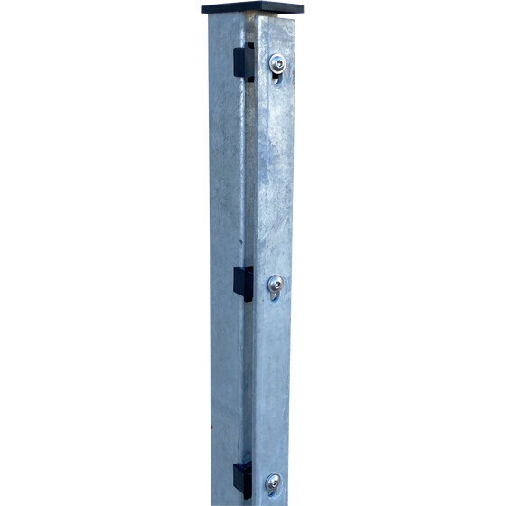 Pfosten mit Abdeckleiste VERZINKT - Passende fr DSM 1430 mm VERZINKT