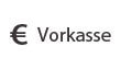 Wir akzeptieren Zahlungen per Vorkasse